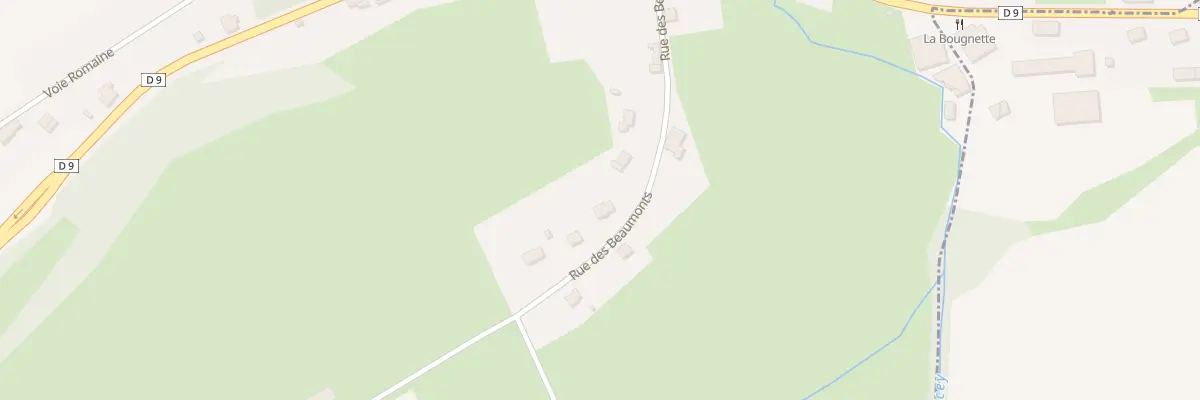 Plan du 10 Rue des Beaumonts à Secenans