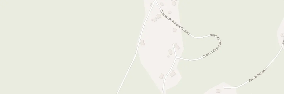 Plan du 5871 Che du Pre des Gouttes à Saint-Nabord