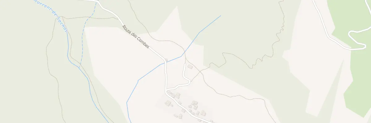 Plan du 5100A Les Combes à Puy-Saint-André