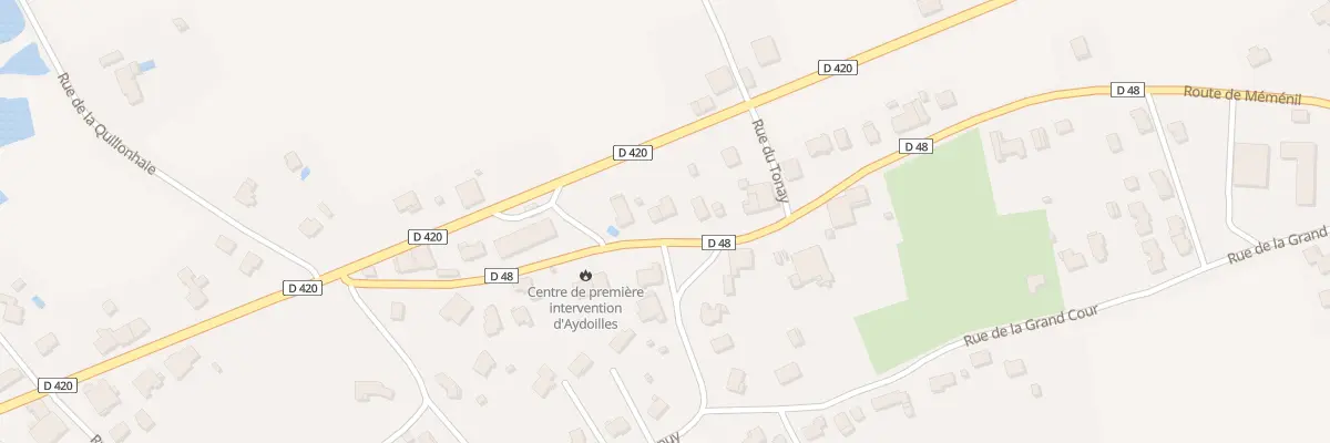 Plan de A la Mouyere à Aydoilles