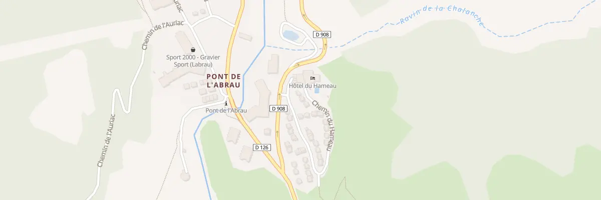 Plan du 356 Che du Hameau à Allos