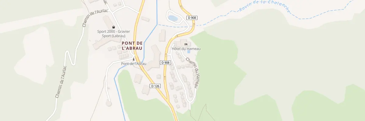 Plan du 346 Che du Hameau à Allos
