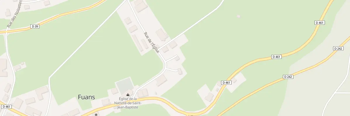 Plan du 8 Rue de l’Église à Fuans