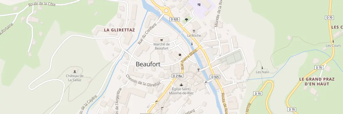 Plan du 129 Rue Georges Long à Beaufort