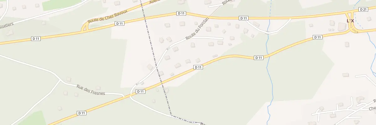 Plan du 19 Rte Du Forclan à Évian-les-Bains