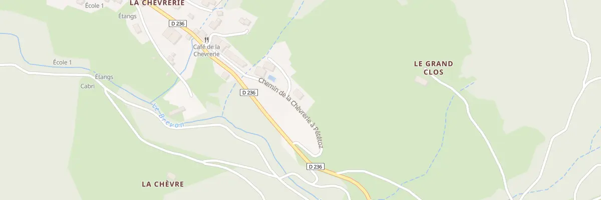 Plan du 5325 Rte de la Chèvrerie à Bellevaux