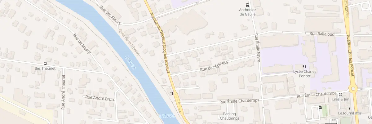 Plan du 4 Rue Ballaloud à Cluses