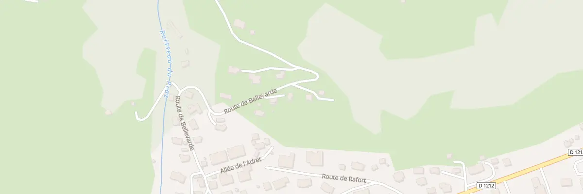 Plan du 534 Rte de Bellevarde à Praz-sur-Arly