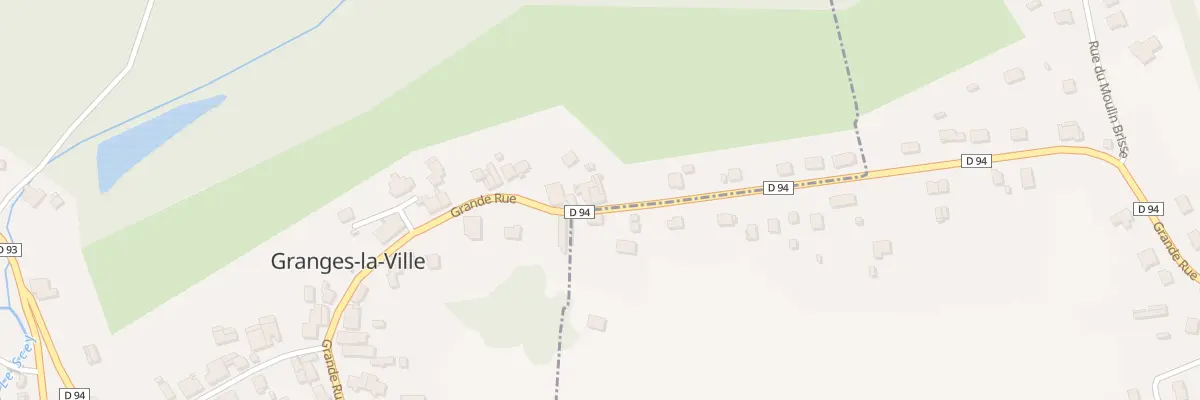 Plan du 51 Rue Grande Rue à Granges-la-Ville