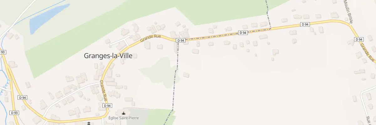 Plan du 69 Grande Rue à Granges-le-Bourg