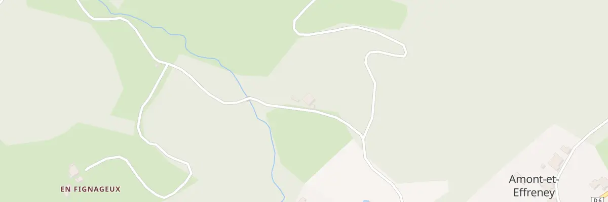 Plan du 5006 Planche Cornimois à Amont-et-Effreney