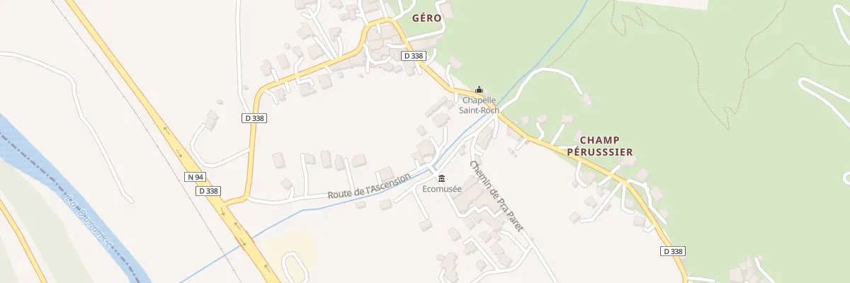Plan du 5235 Gero à La Roche-de-Rame