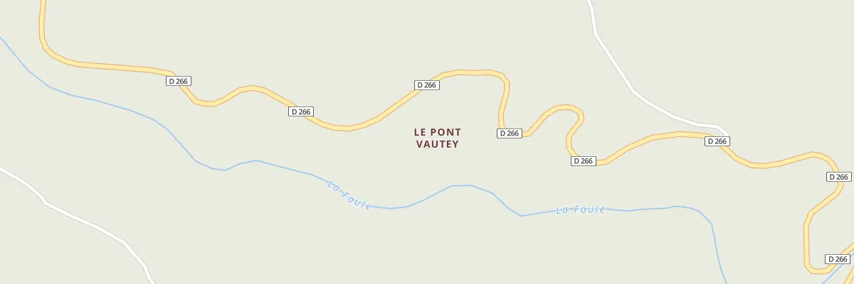 Plan du 5284 Le Pont Vautey à Faucogney-et-la-Mer