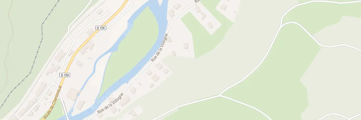 Plan du 24 Rue de la Vologne à Jarménil