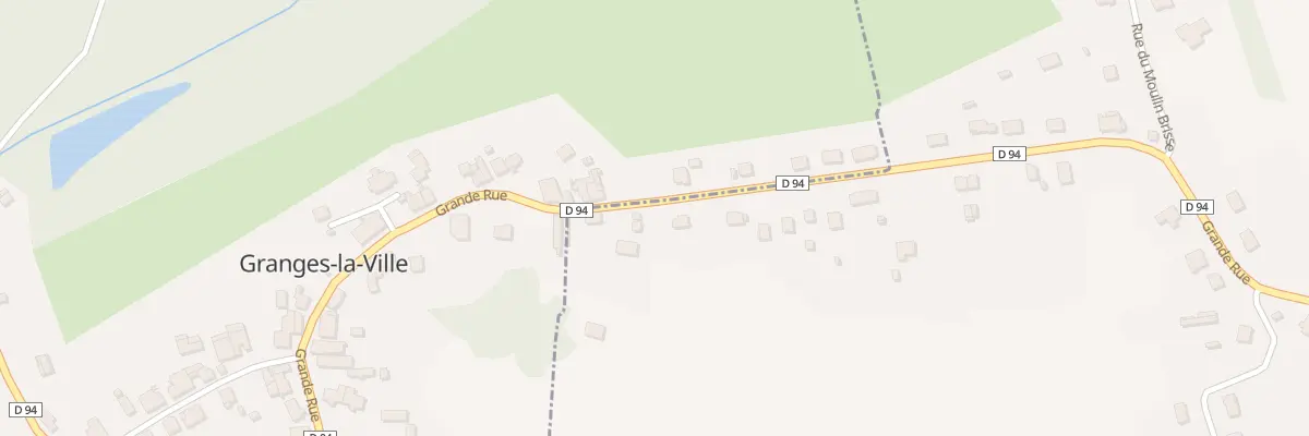 Plan du 65 Rue Grande Rue à Granges-le-Bourg