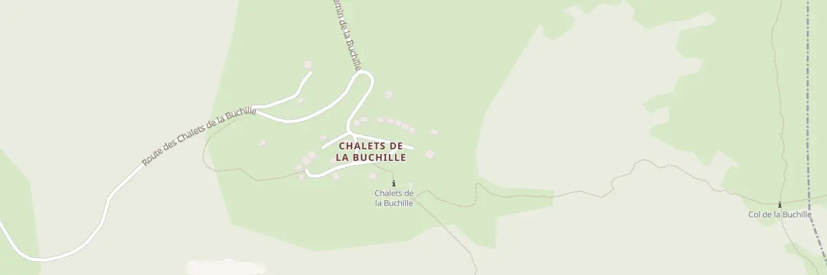 Plan du 5235 Chalets de la Buchille à Vailly