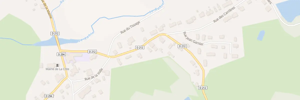 Plan du 8 Rte de Magny d’Anigon à La Côte