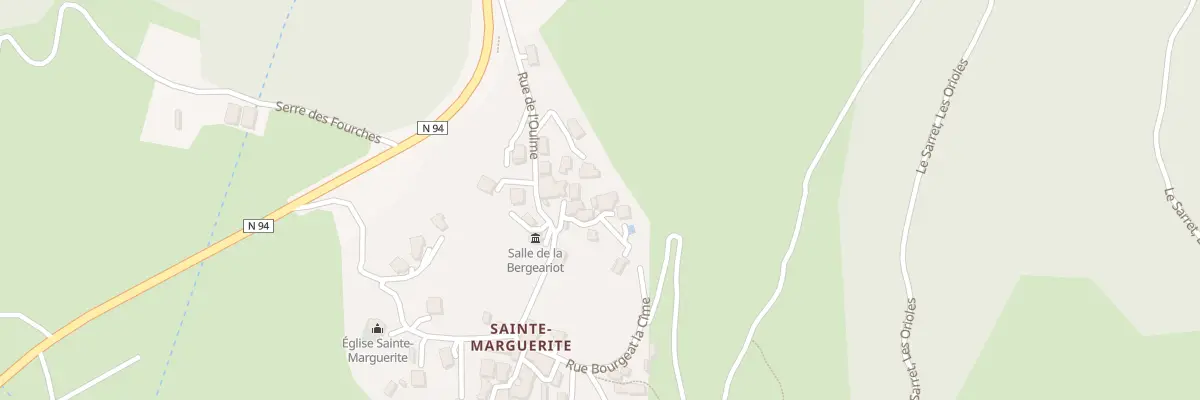 Plan du 5374 Sainte Marguerite à Saint-Martin-de-Queyrières