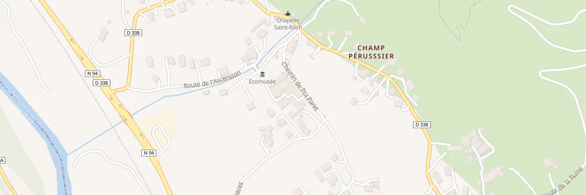 Plan du 92 Rue des Bonnaffés à La Roche-de-Rame