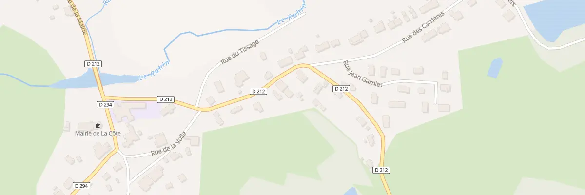 Plan du 10 Rte de Magny d’Anigon à La Côte