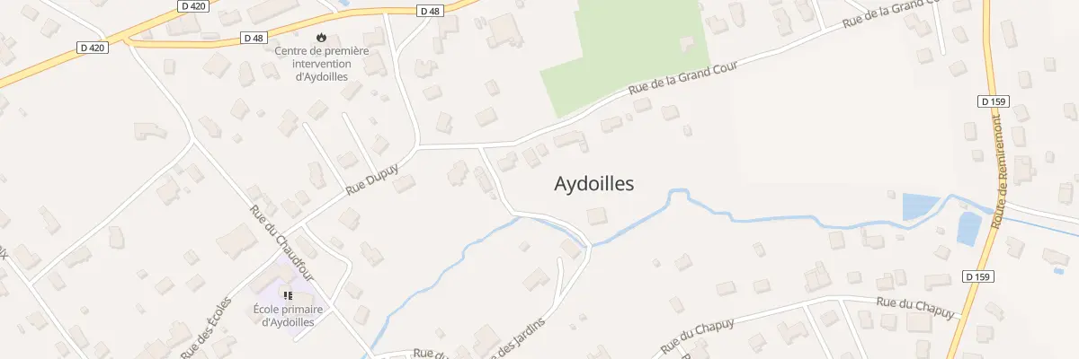 Plan du 4 Rue de la Grand Cour à Aydoilles