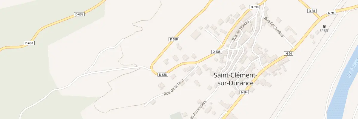 Plan du 534 Rte des Clots à Saint-Clément-sur-Durance