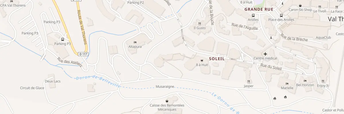 Plan du 641 Rue du Soleil aux Belleville
