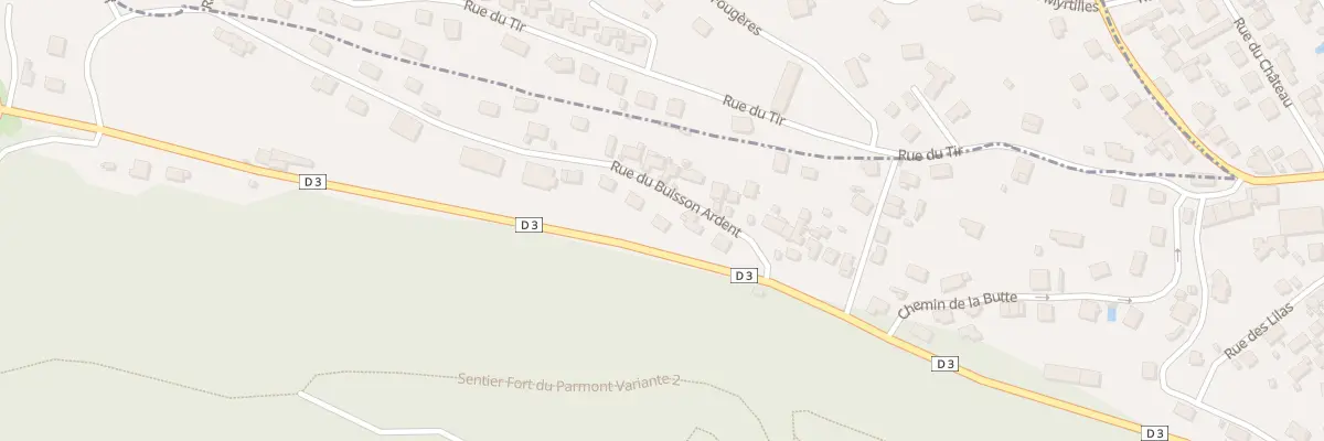 Plan du 5 Rue du Buisson Ardent à Remiremont