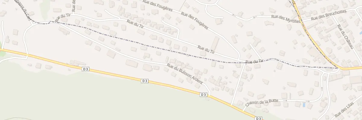 Plan du 18 Rue du Buisson Ardent à Remiremont