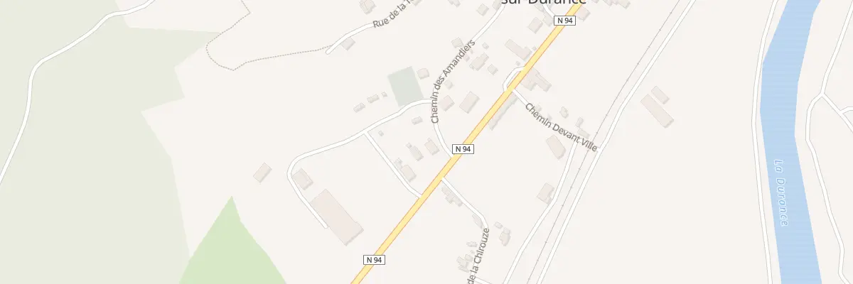 Plan du 5155 Les Hauches à Saint-Clément-sur-Durance