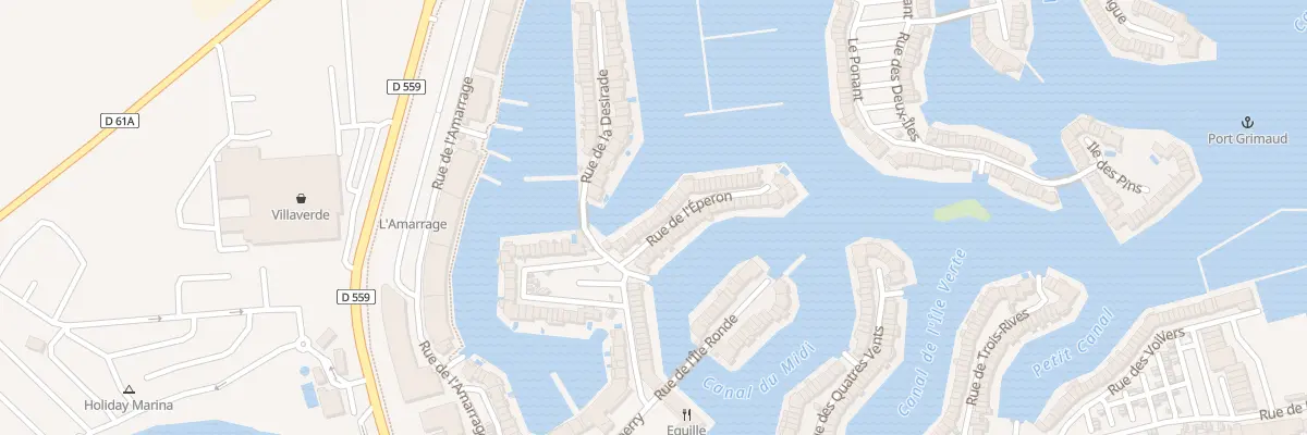 Plan du 11 Rue de l’Eperon à Grimaud