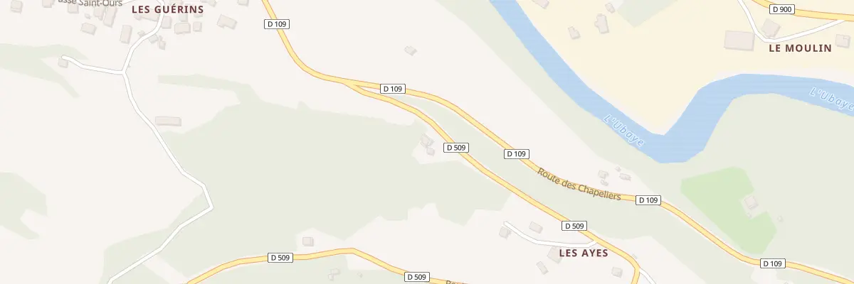 Plan du 200 Rte de la Clapière aux Thuiles