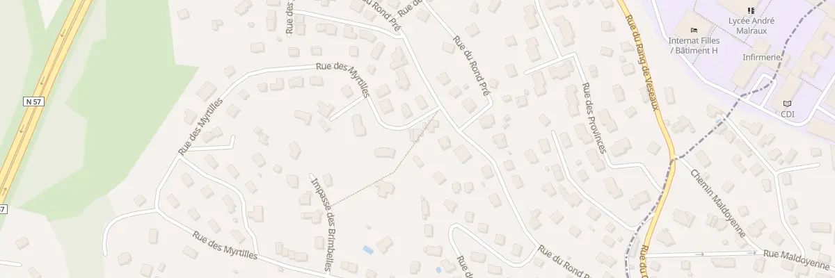 Plan du 60B Rue des Myrtilles à Saint-Nabord