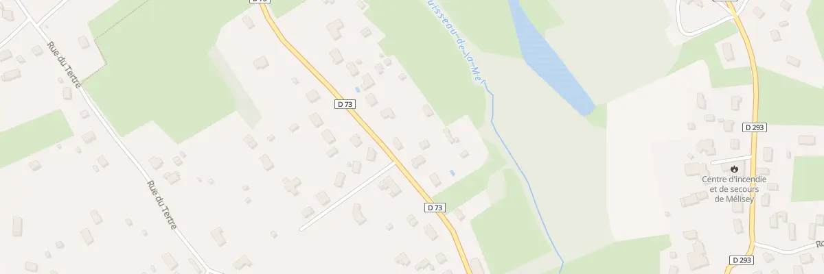 Plan du 10 Rte de Faucogney à Mélisey