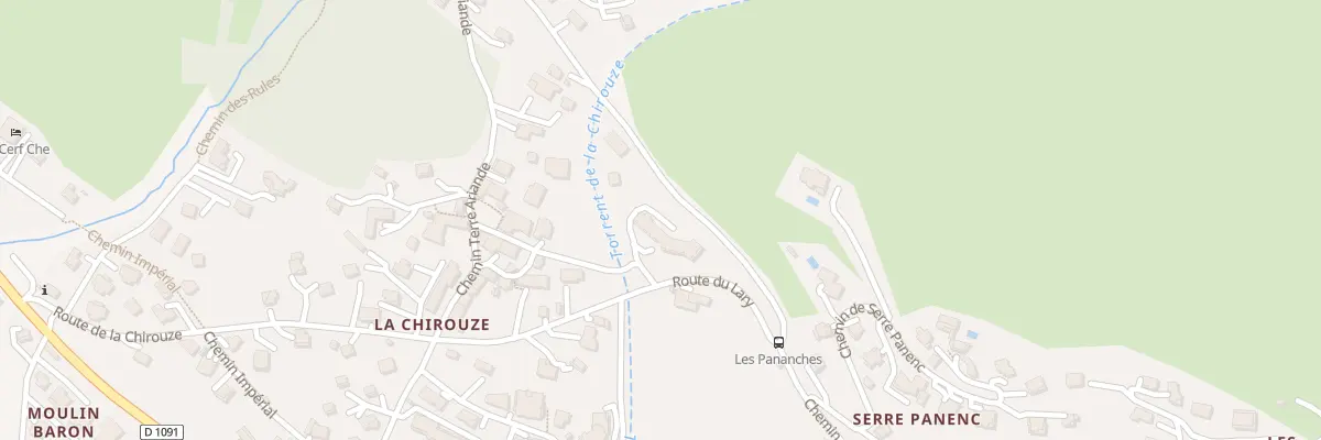 Plan du 16 Tra Sainte Barbe à La Salle-les-Alpes
