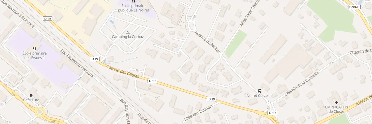 Plan du 40 Rue du nant des canards à Cluses