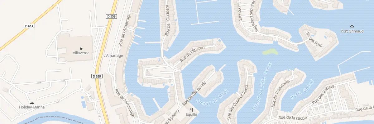 Plan du 12 Rue de l’Eperon à Grimaud