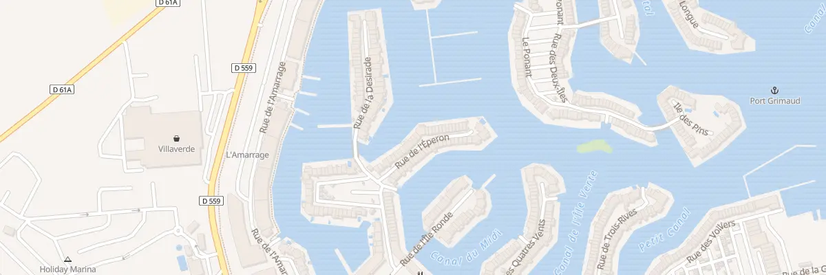 Plan du 21 Rue de l’Eperon à Grimaud