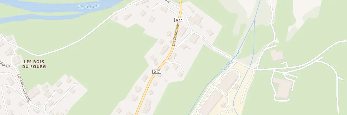 Plan du 11 Les Douffrans à Grand’Combe-Châteleu