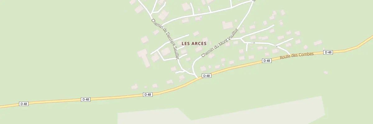 Plan du 1 Che du Mont Vouillot à Morteau
