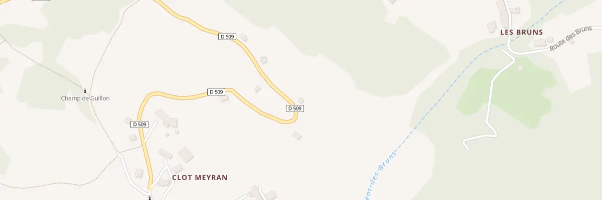 Plan du 1935 Rte de la Clapière aux Thuiles