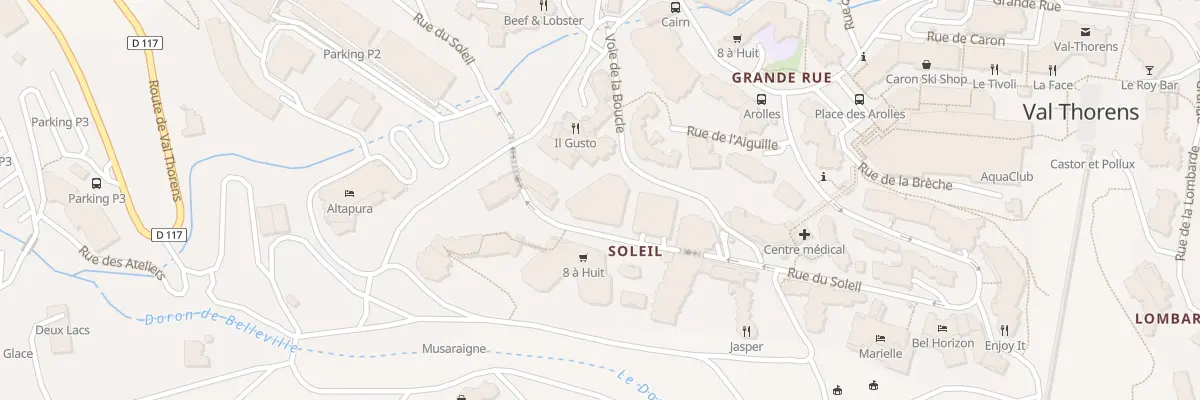 Plan du 598 Rue du Soleil à Chambéry