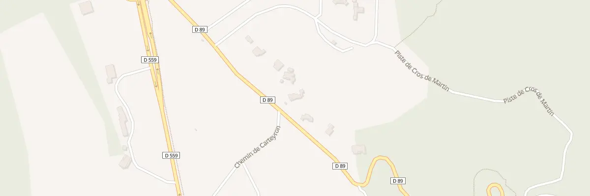 Plan du 1750 Rte Departementale 89 à Gassin