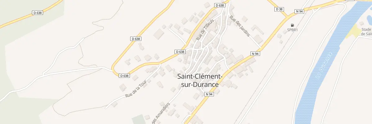 Plan du 37 Pl des Sarrazins à Saint-Clément-sur-Durance