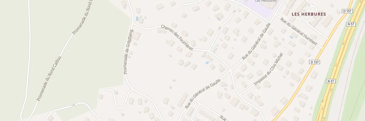 Plan du 2 Che des Fourrieres à Saint-Nabord