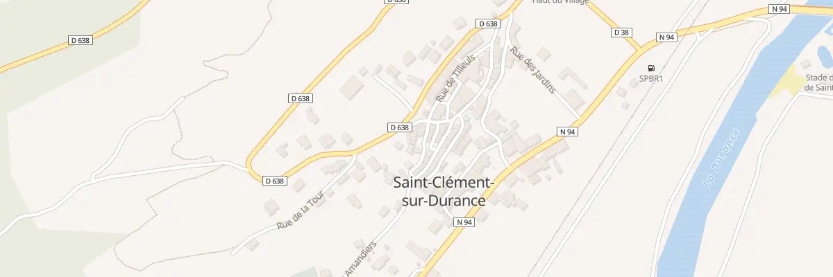 Plan du 10 Rue de la Tour à Saint-Clément-sur-Durance