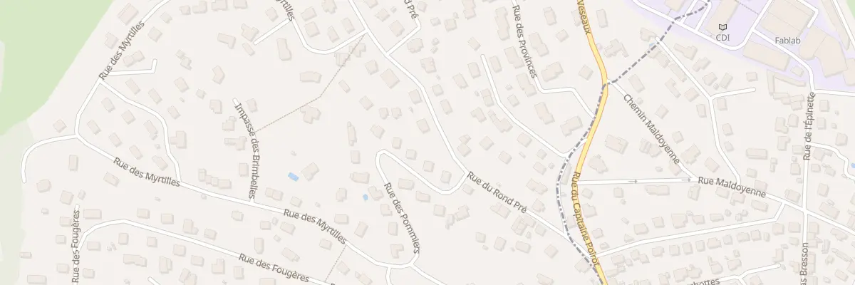 Plan du 15 Rue du Rond Pré à Saint-Nabord