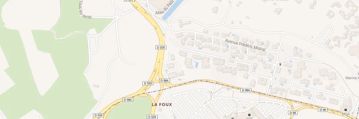 Plan du 9003 Ham du Golfe de Saint T à Cogolin