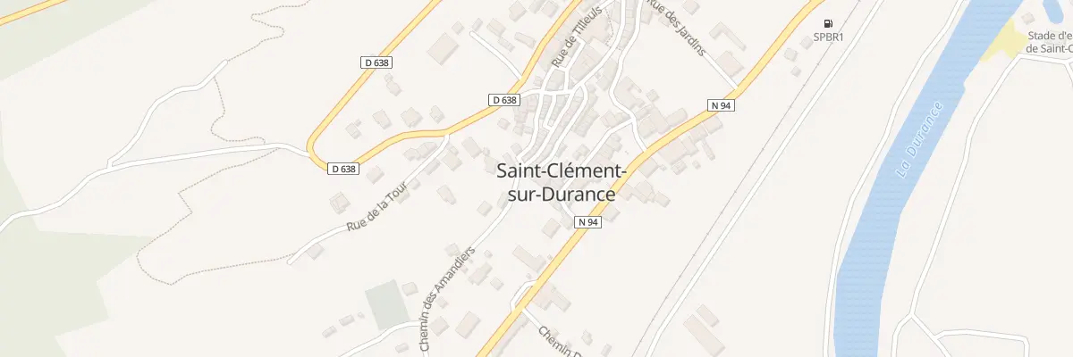 Plan du 50 Rue des Remparts à Saint-Clément-sur-Durance