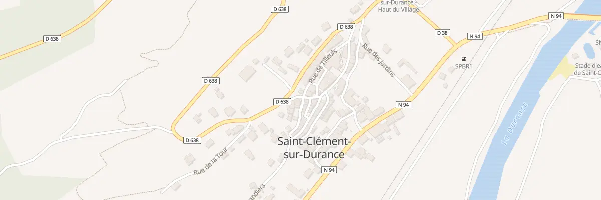 Plan du 5085 Le Village à Saint-Clément-sur-Durance
